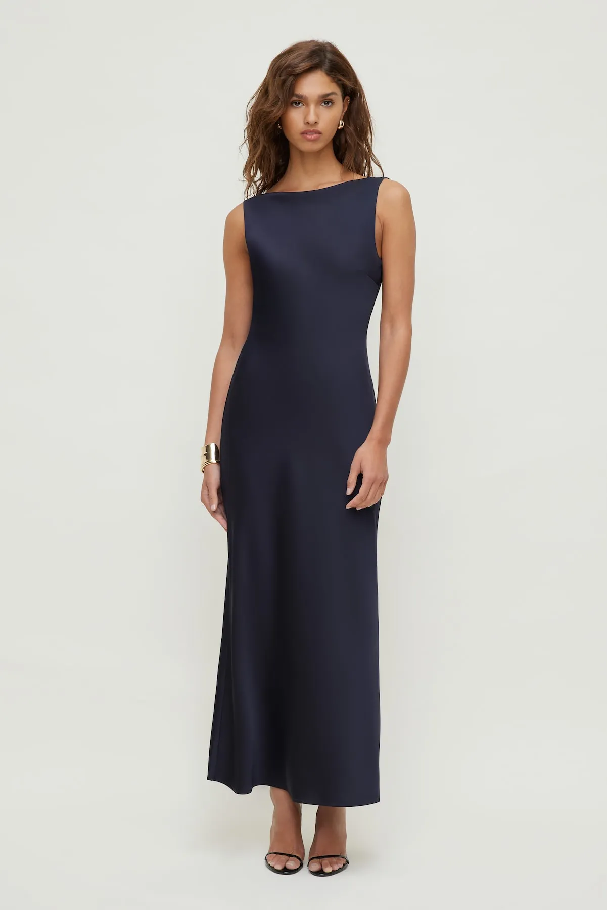 Nora Satin Maxi Slip Dress sold by Dynamite product image thumbnail 2