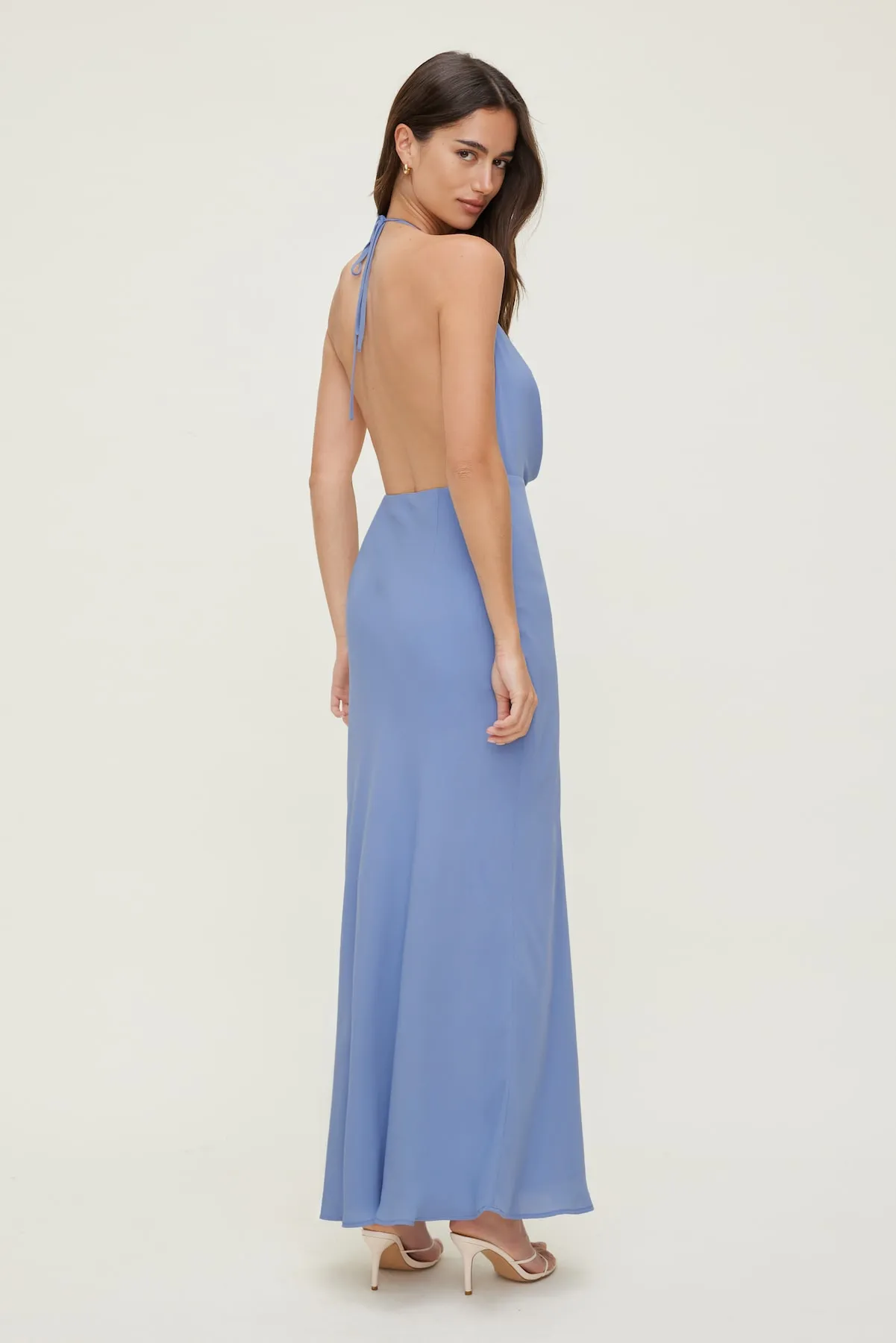 Plunge Cowl Neck Maxi Dress sold by Dynamite product image thumbnail 2