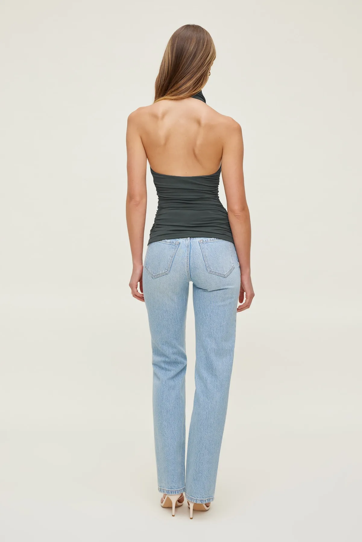 Bry Sculpt Halter Top sold by Dynamite product image thumbnail 2
