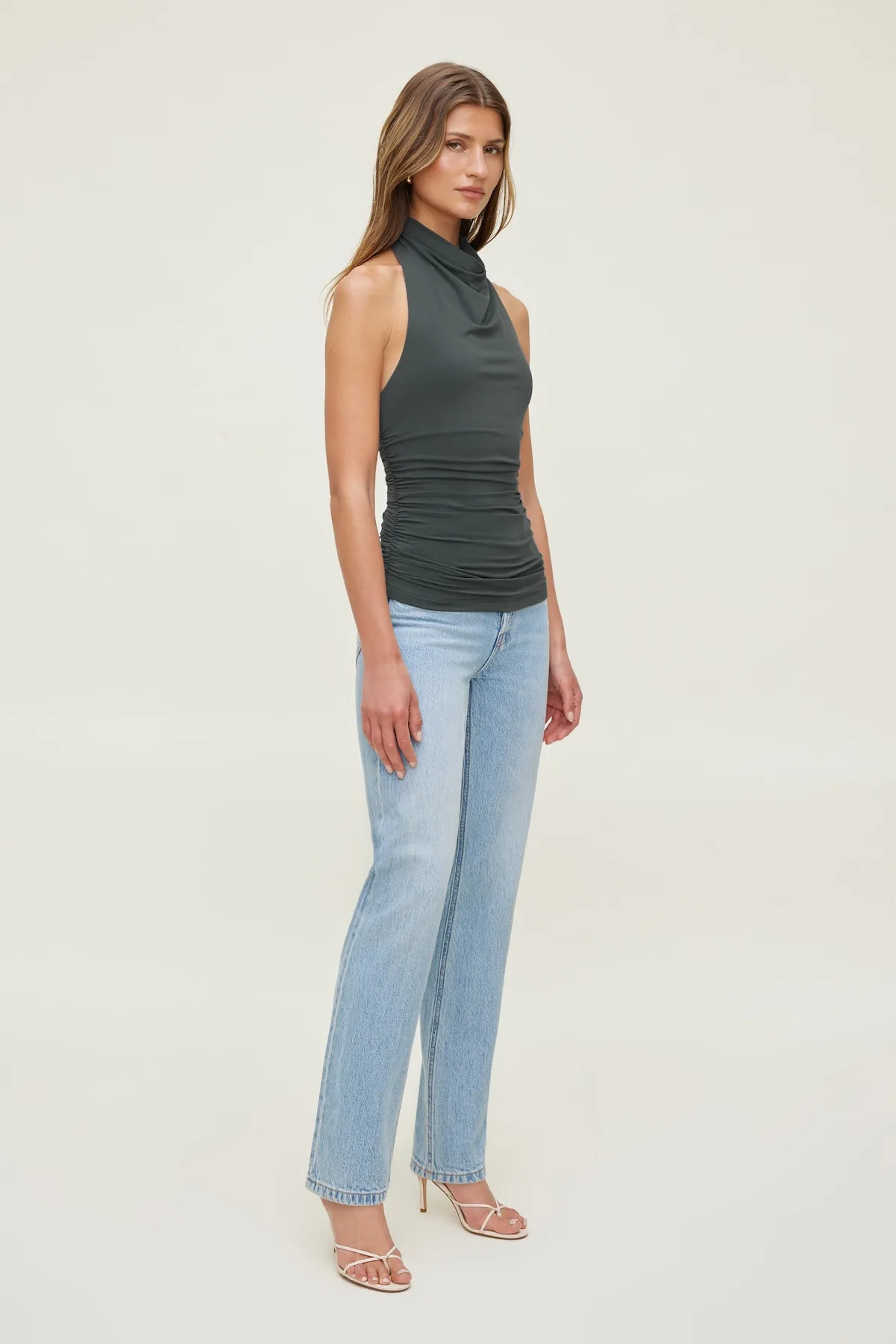 Bry Sculpt Halter Top sold by Dynamite product image thumbnail 3