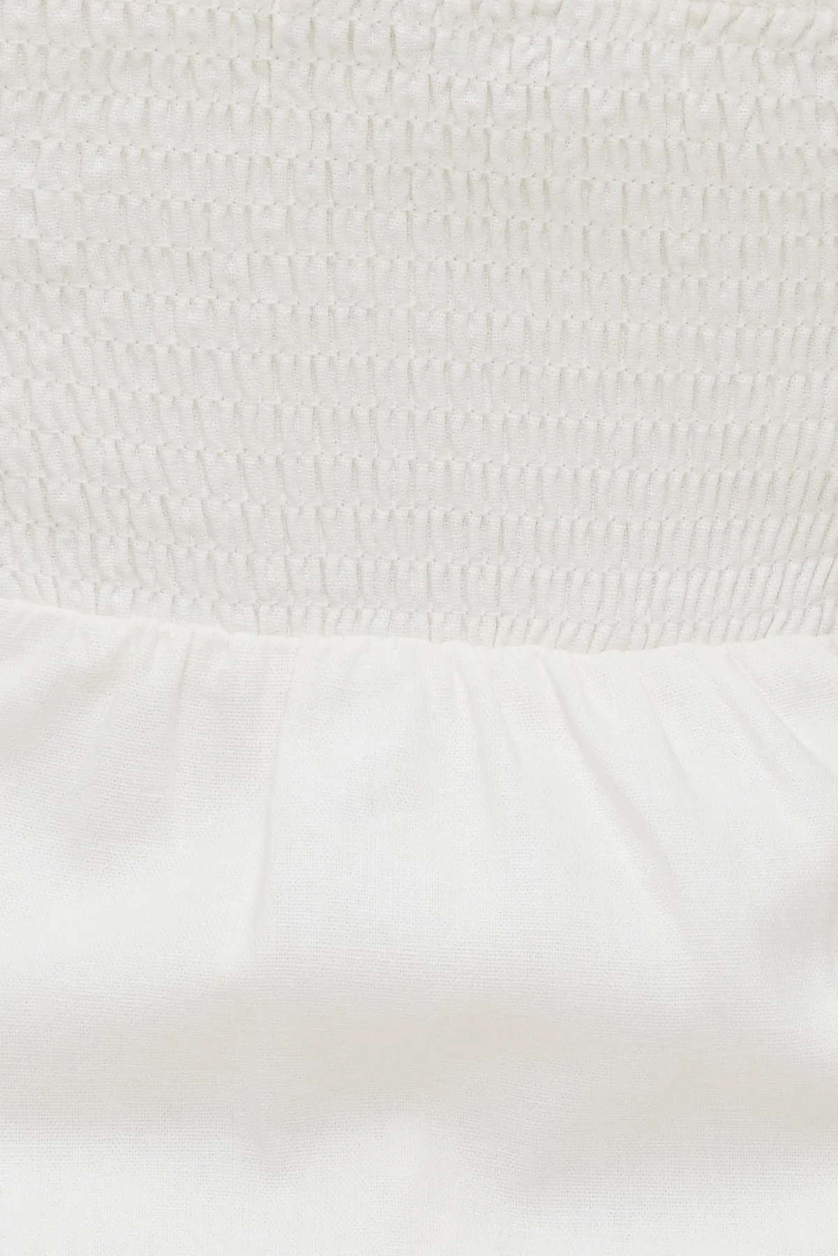 Linen Romper Mini Dress sold by Dynamite product image thumbnail 4