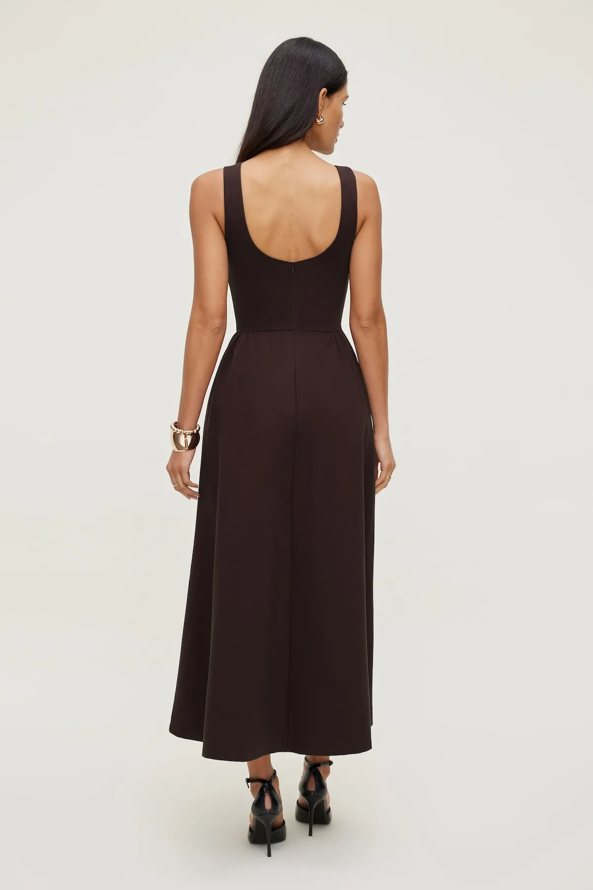Iris Ponte Maxi Dress sold by Dynamite product image thumbnail 2