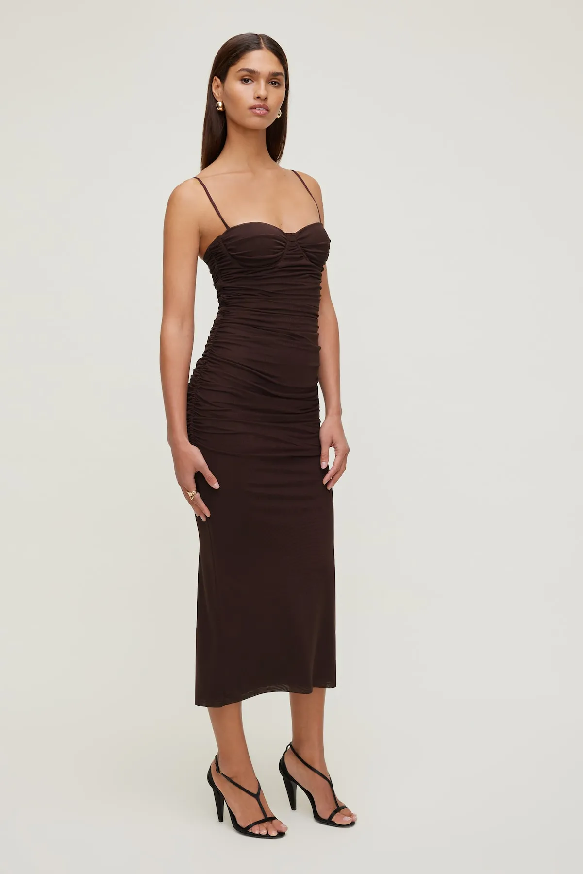 Mona Mesh Maxi Dress sold by Dynamite product image thumbnail 3