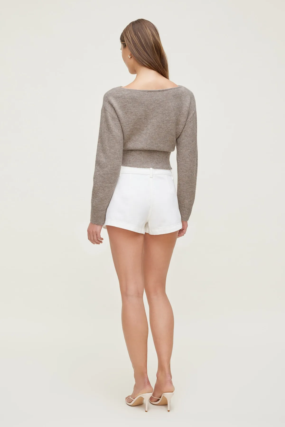 Juliet Cinched Boat Neck Sweater sold by Dynamite product image thumbnail 2