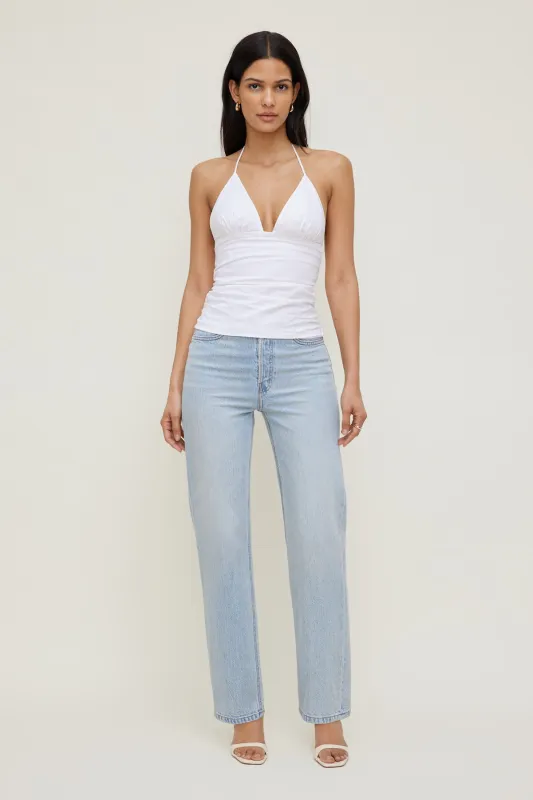 Poplin Halter Top made by Dynamite