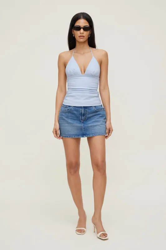 Poplin Halter Top made by Dynamite