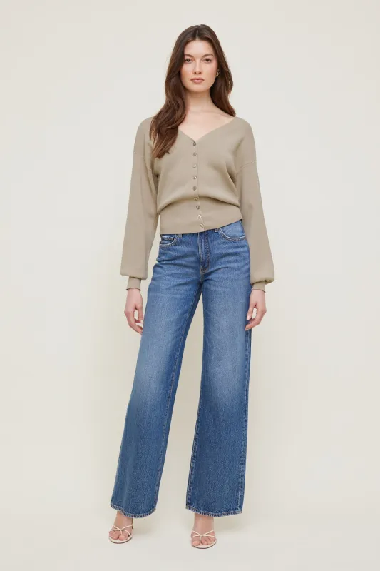 V Neck Cardigan made by Dynamite