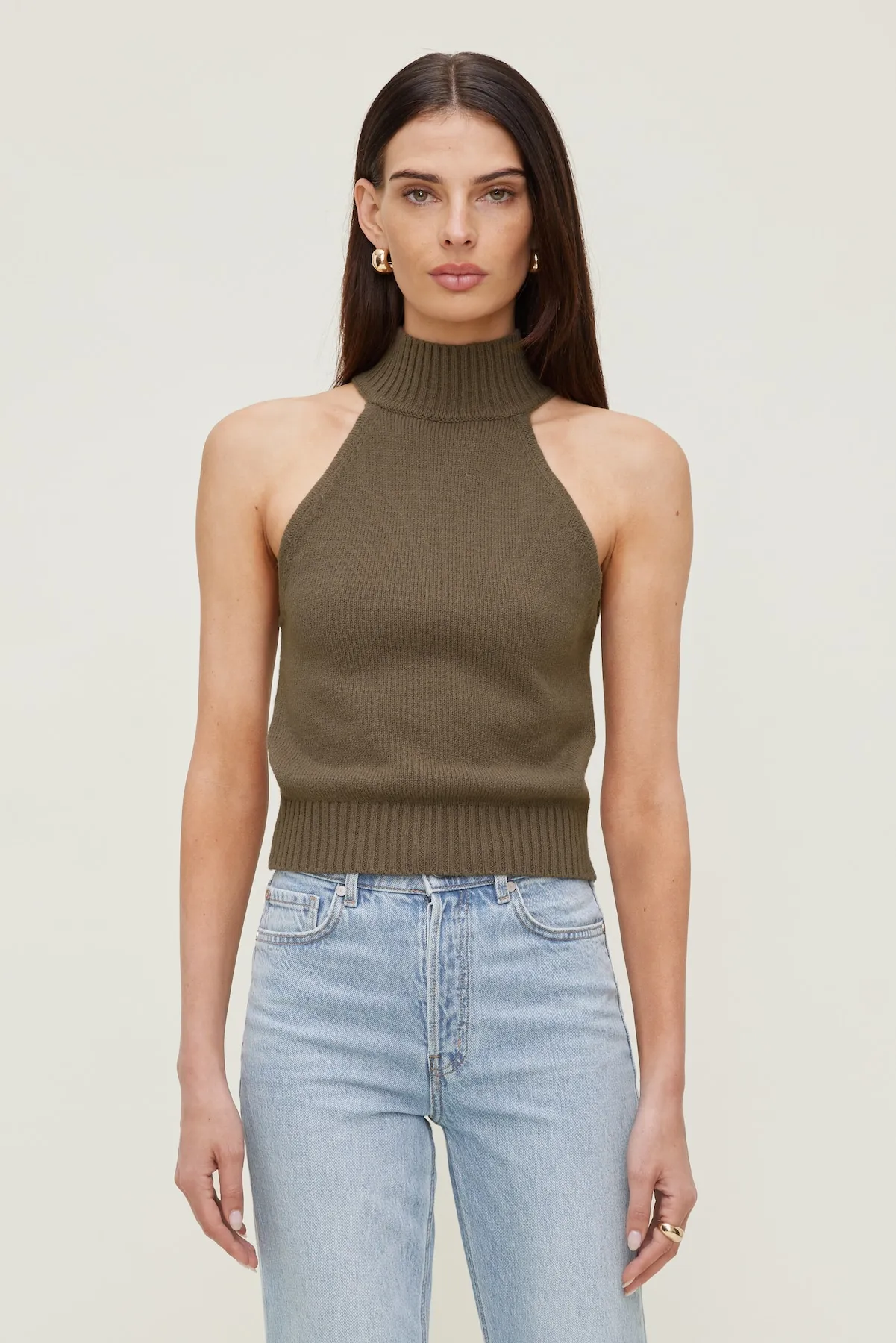 Turtleneck Sweater Tank Top sold by Dynamite product image thumbnail 4