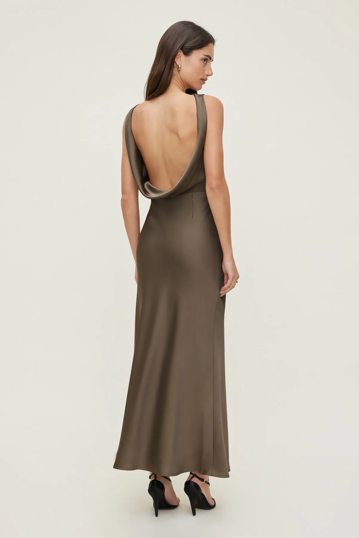 Nora Satin Maxi Slip Dress sold by Dynamite