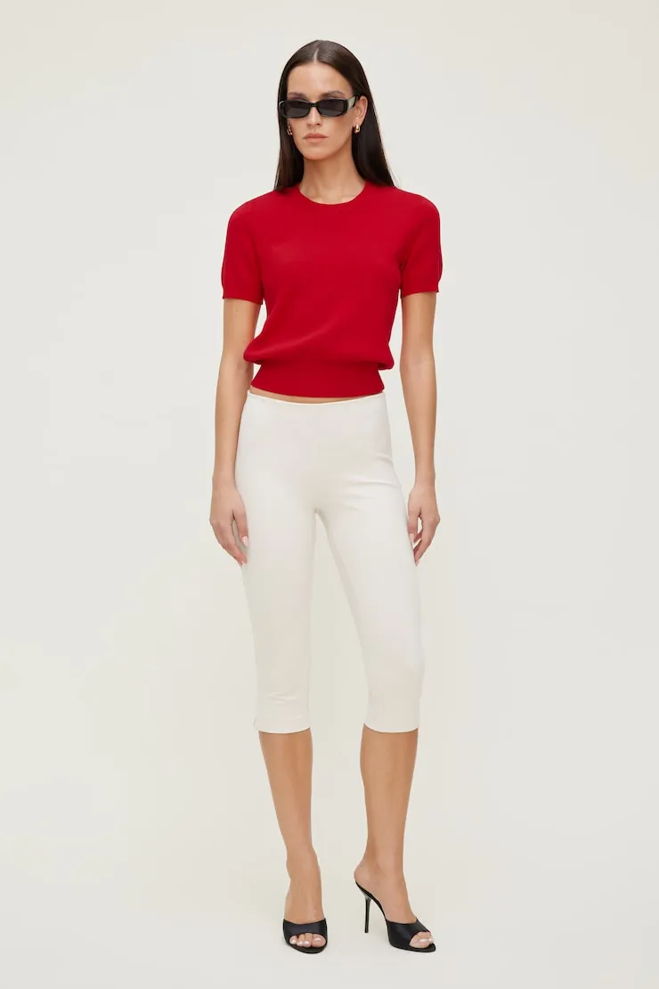 Liv Capri Pants - Dynamite - Beige - Women Clothing sold by Dynamite