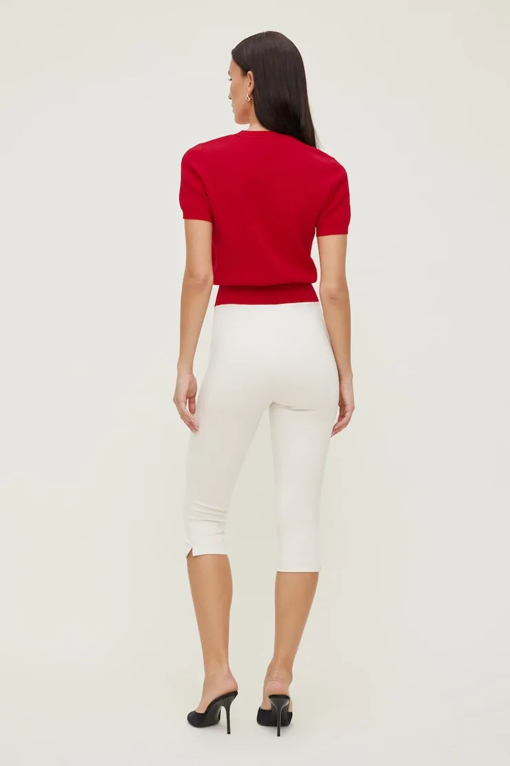 Liv Capri Pants - Dynamite - Beige - Women Clothing sold by Dynamite product image thumbnail 2