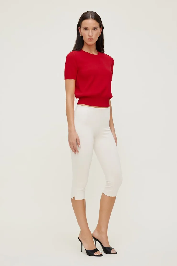 Liv Capri Pants - Dynamite - Beige - Women Clothing sold by Dynamite product image thumbnail 3