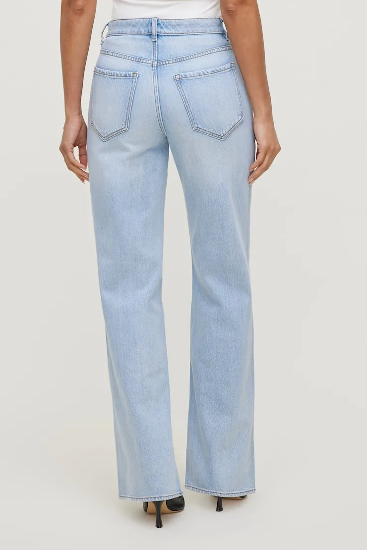 Heidi High Rise Wide Leg Jeans - Dynamite - Blue - Women Clothing sold by Dynamite product image thumbnail 5