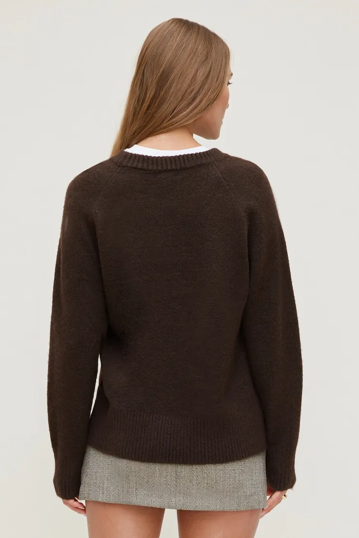 Rory Oversized Sweater - Dynamite - Brown - Women Clothing sold by Dynamite product image thumbnail 5