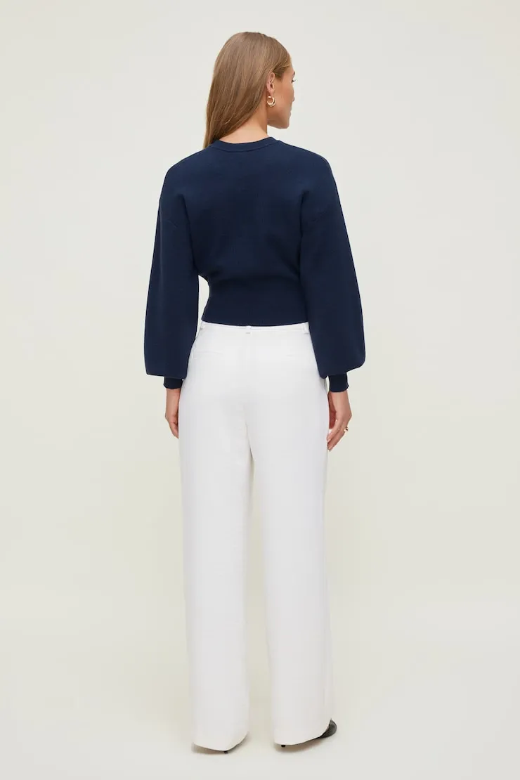 Balloon Sleeve Sweater - Dynamite - Blue - Women Clothing sold by Dynamite product image thumbnail 2