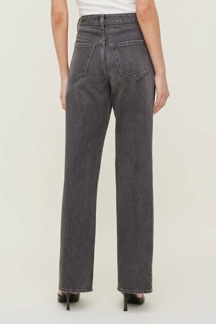 Heidi High Rise Wide Leg Jeans - Dynamite - Black - Women Clothing sold by Dynamite product image thumbnail 5