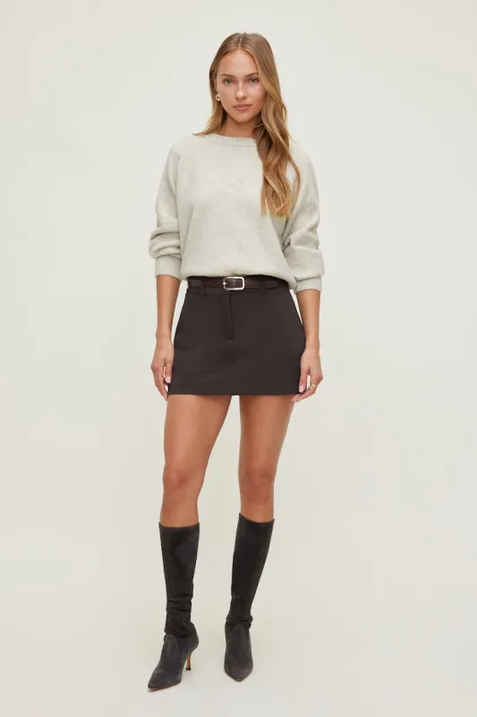 Rory Oversized Sweater - Dynamite - Greys - Women Clothing made by Dynamite