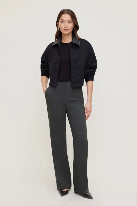 Stevie Slim Bootcut Pants - Dynamite - Greys - Women Clothing made by Dynamite