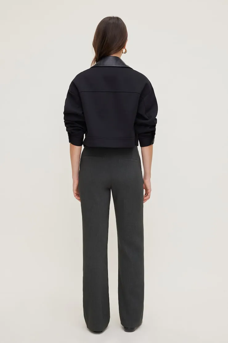 Stevie Slim Bootcut Pants - Dynamite - Greys - Women Clothing sold by Dynamite product image thumbnail 2