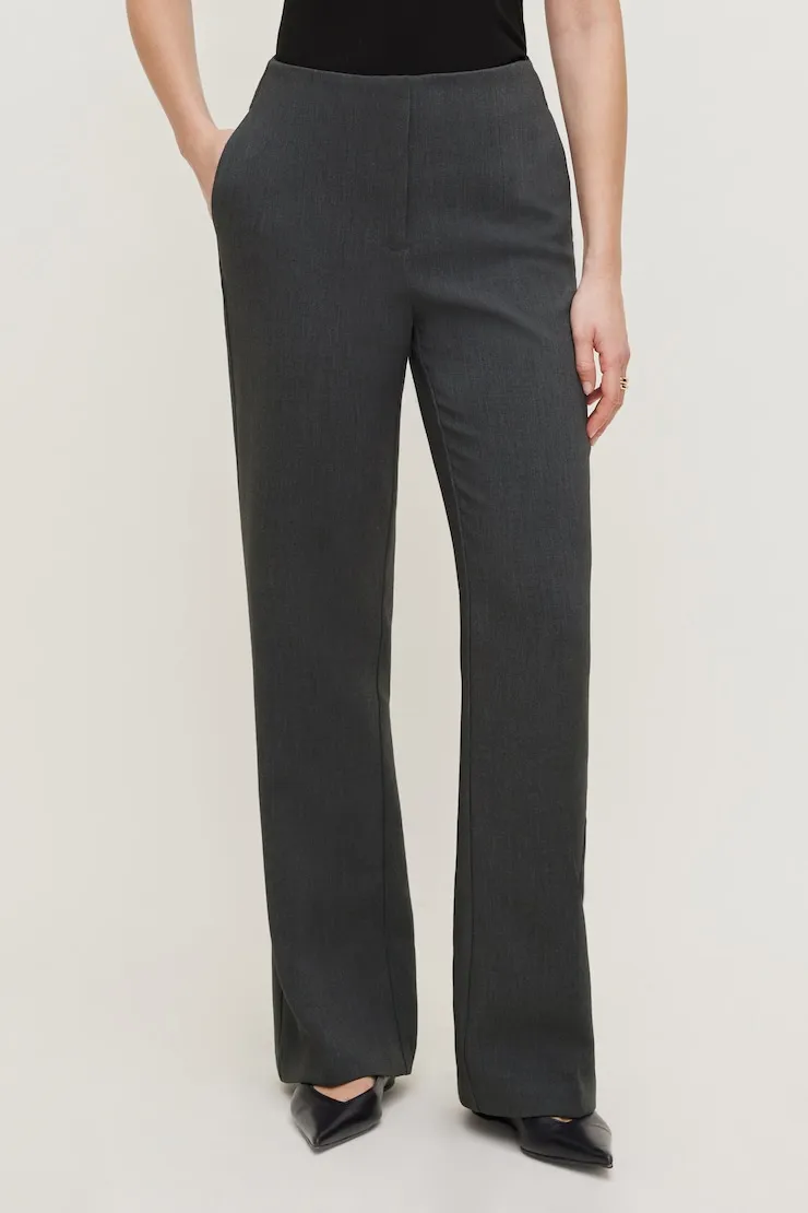 Stevie Slim Bootcut Pants - Dynamite - Greys - Women Clothing sold by Dynamite product image thumbnail 4