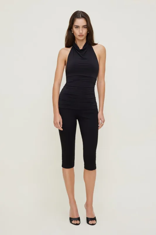 Liv Capri Pants - Dynamite - Black - Women Clothing made by Dynamite
