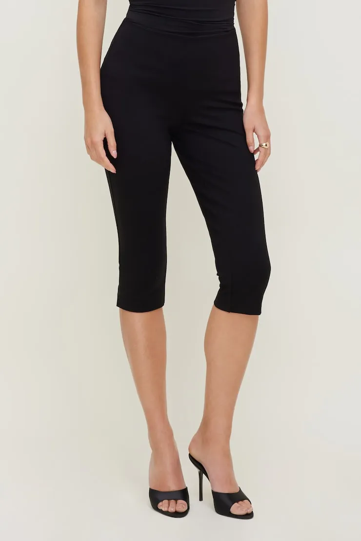 Liv Capri Pants - Dynamite - Black - Women Clothing sold by Dynamite product image thumbnail 4