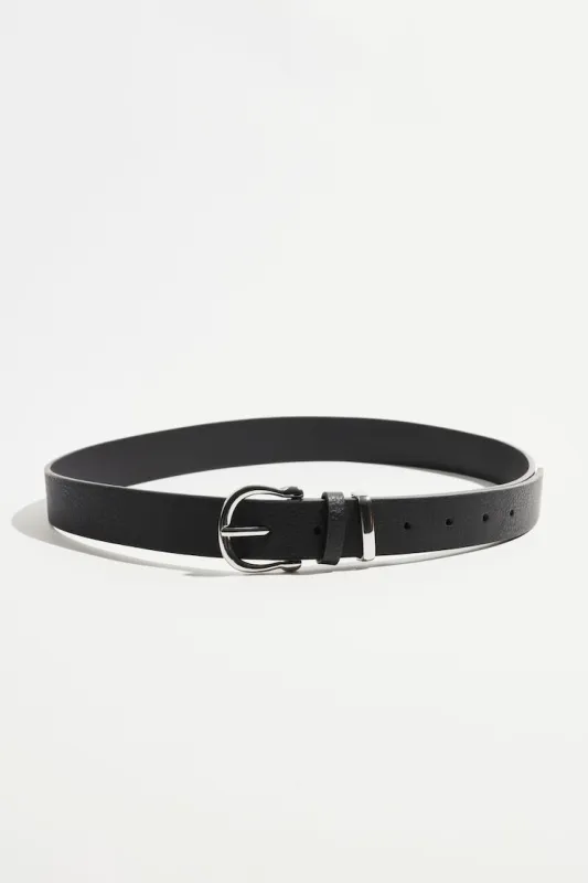Classic Belt - Dynamite - Black - Women Clothing made by Dynamite