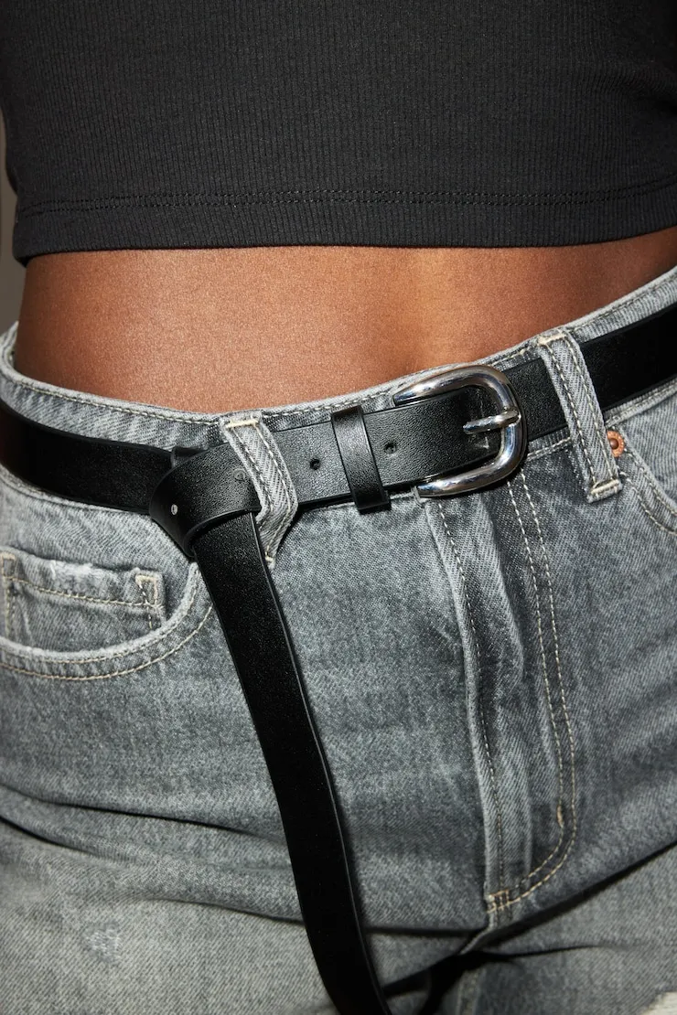 Classic Belt - Dynamite - Black - Women Clothing sold by Dynamite product image thumbnail 4