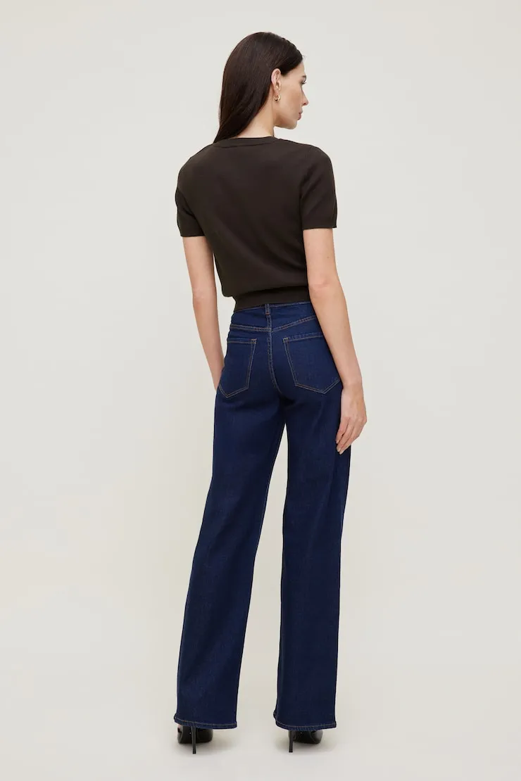 Clara Short Sleeve Sweater - Dynamite - Brown - Women Clothing sold by Dynamite product image thumbnail 2