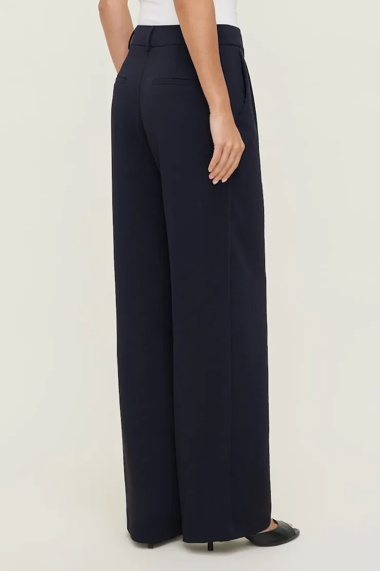 Alex Airflow Wide Leg Pants - Dynamite - Navy - Women Clothing sold by Dynamite product image thumbnail 5