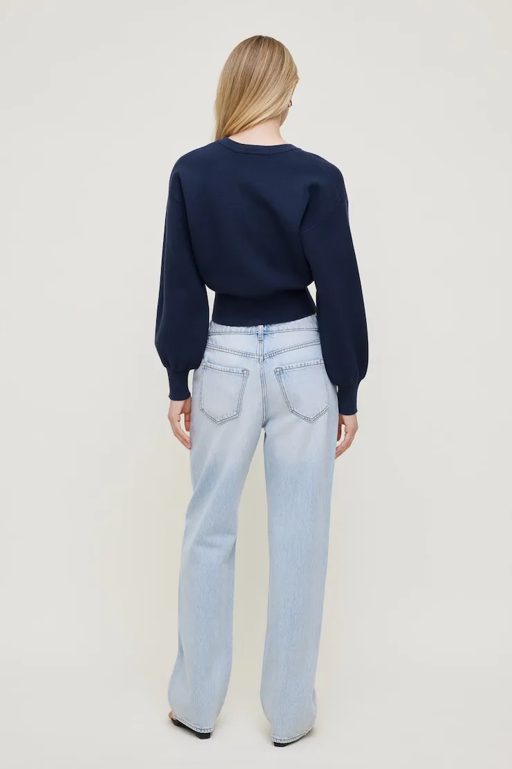 Balloon Sleeve Cardigan - Dynamite - Blue - Women Clothing sold by Dynamite product image thumbnail 2
