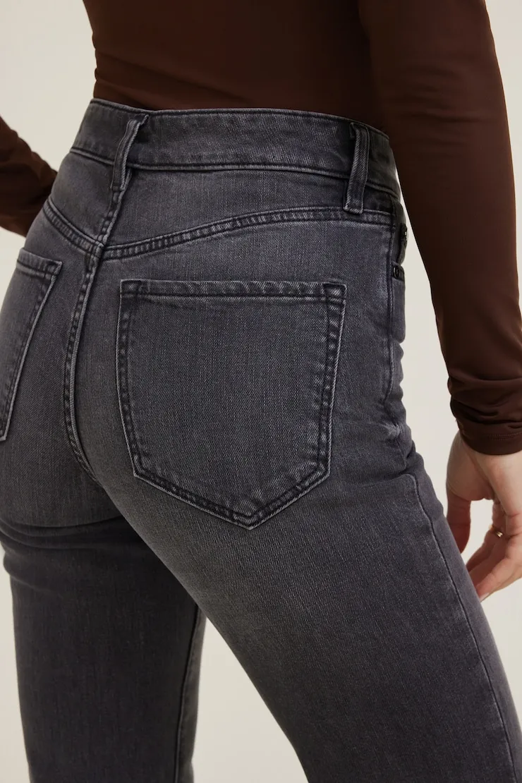 Elodie Stretch High Rise Bootcut Jeans - Dynamite - Black - Women Clothing sold by Dynamite product image thumbnail 5