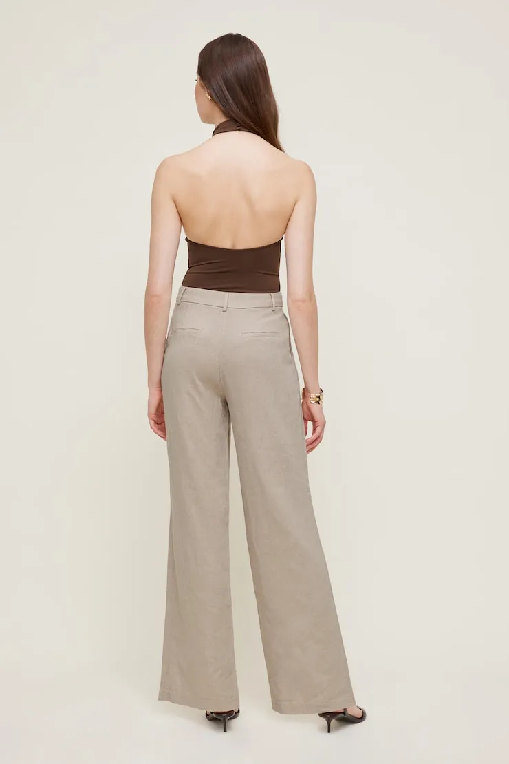 Sculpt Halter Neck Bodysuit - Dynamite - Brown - Women Clothing sold by Dynamite product image thumbnail 4