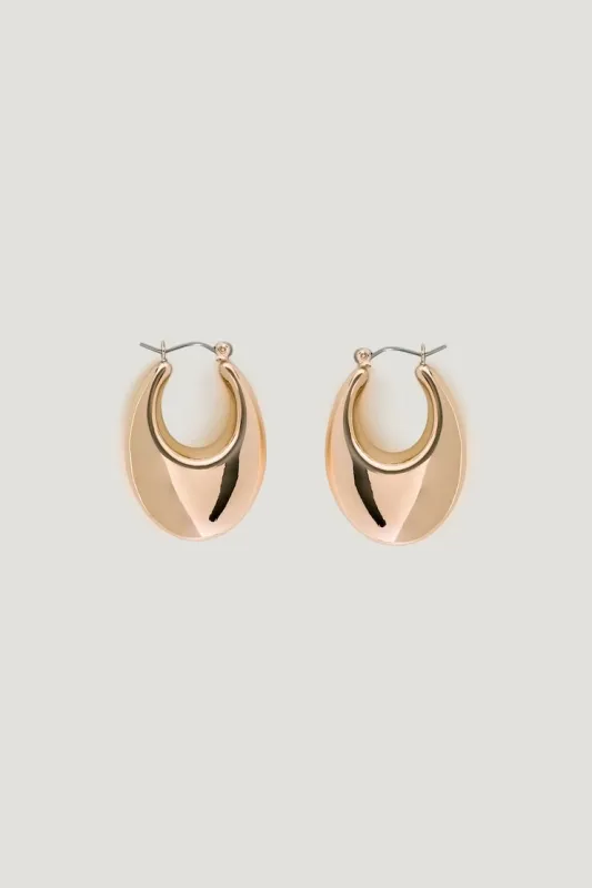 Elongated Chunky Drop Earrings - Dynamite - Yellow - Women Clothing made by Dynamite