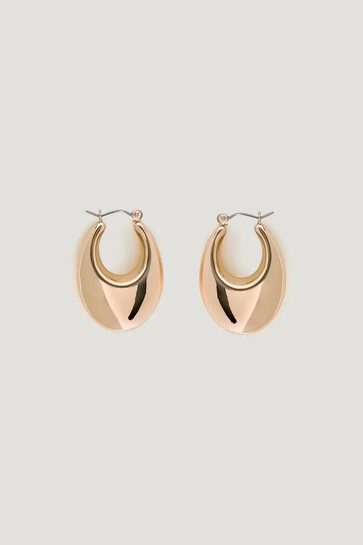 Elongated Chunky Drop Earrings - Dynamite - Yellow - Women Clothing sold by Dynamite