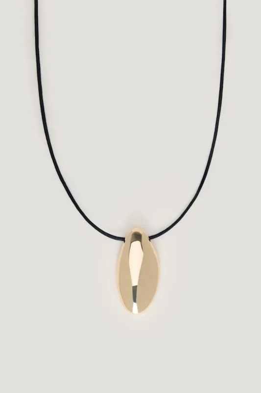 Irregular Drop Necklace - Dynamite - Yellow - Women Clothing made by Dynamite