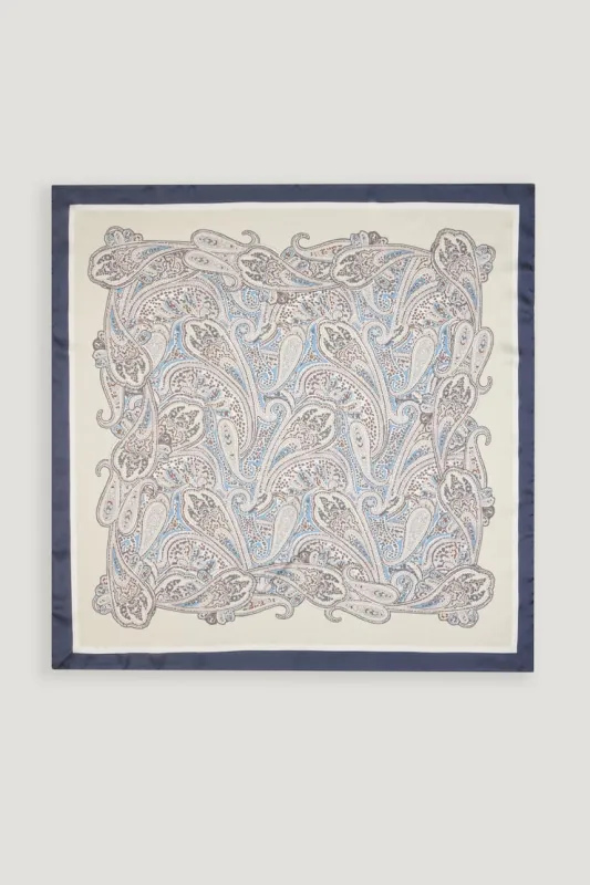 Satin Feel Scarf - Dynamite - Blue - Women Clothing made by Dynamite