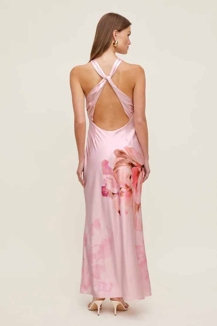 Andy Satin Maxi Dress - Dynamite - Pink - Women Clothing sold by Dynamite product image thumbnail 3