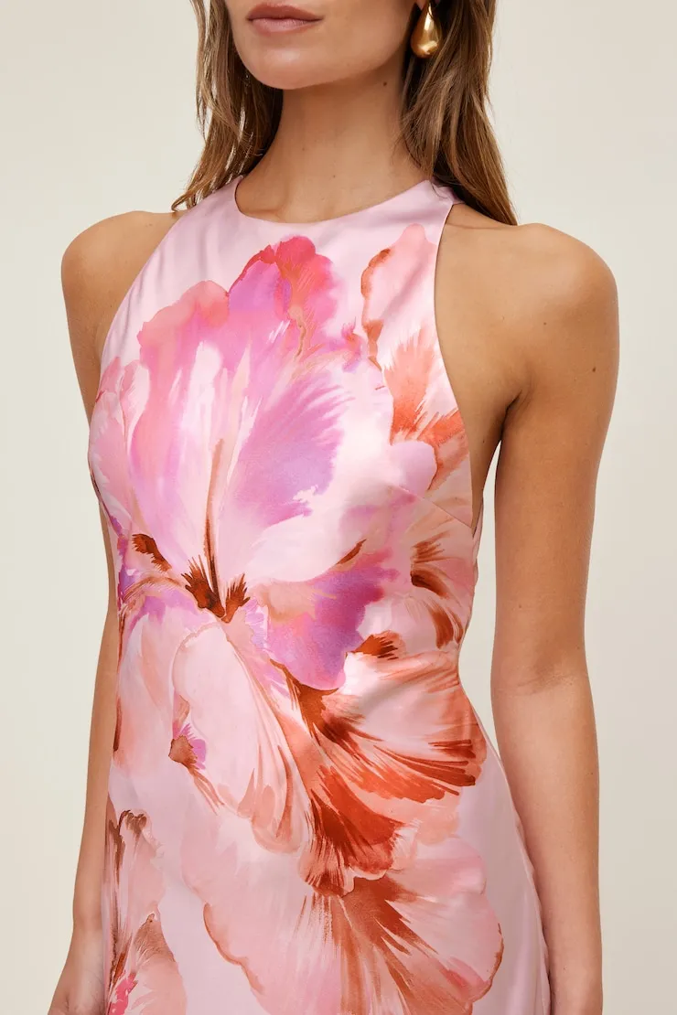 Andy Satin Maxi Dress - Dynamite - Pink - Women Clothing sold by Dynamite product image thumbnail 5