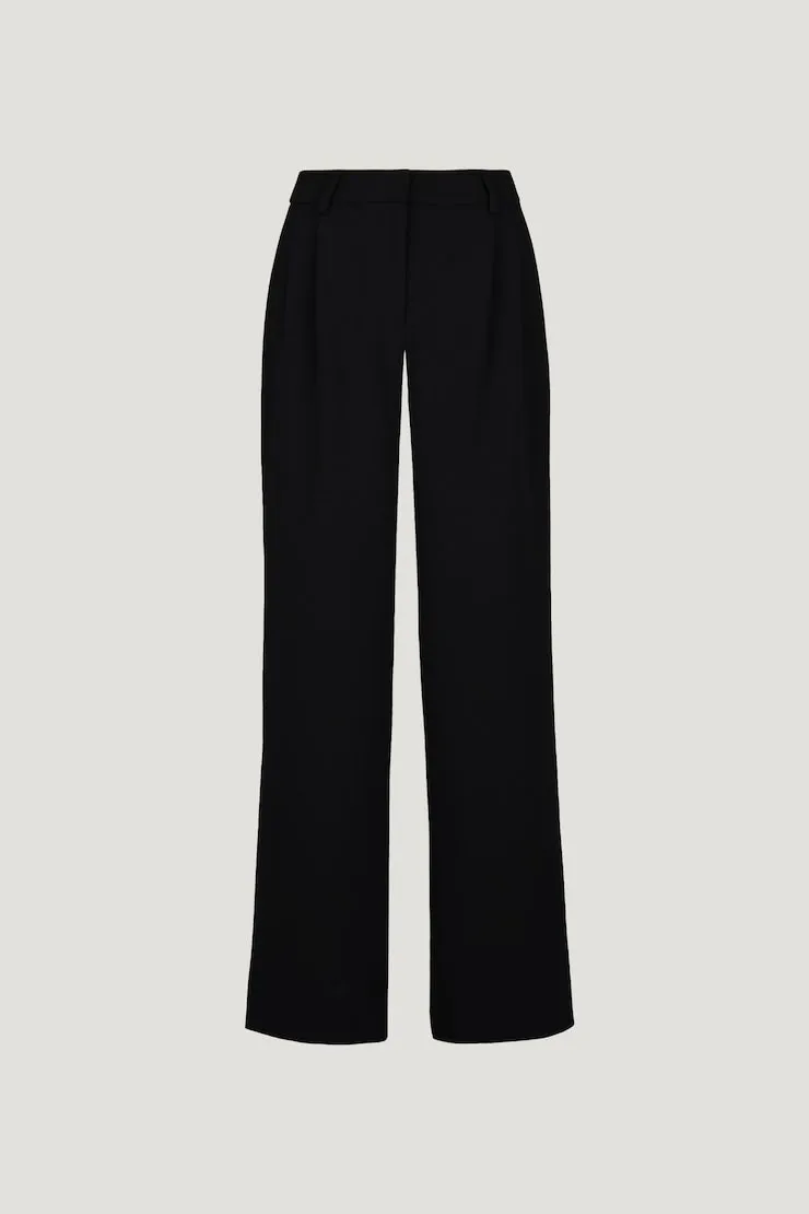 Alex Airflow Wide Leg Pants - Dynamite - Black - Women Clothing sold by Dynamite product image thumbnail 4