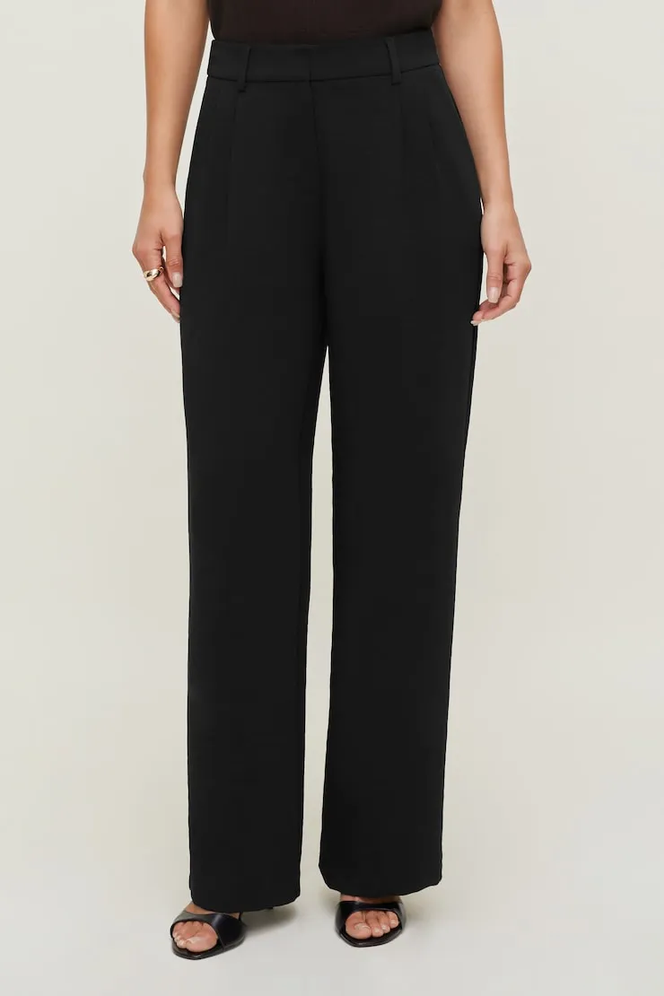 Alex Airflow Wide Leg Pants - Dynamite - Black - Women Clothing sold by Dynamite product image thumbnail 5