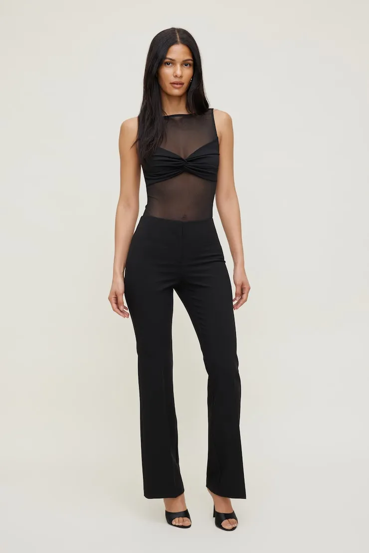 Kai Sheer Mesh Bodysuit - Dynamite - Black - Women Clothing sold by Dynamite product image thumbnail 3