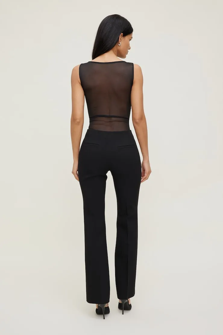 Kai Sheer Mesh Bodysuit - Dynamite - Black - Women Clothing sold by Dynamite product image thumbnail 4