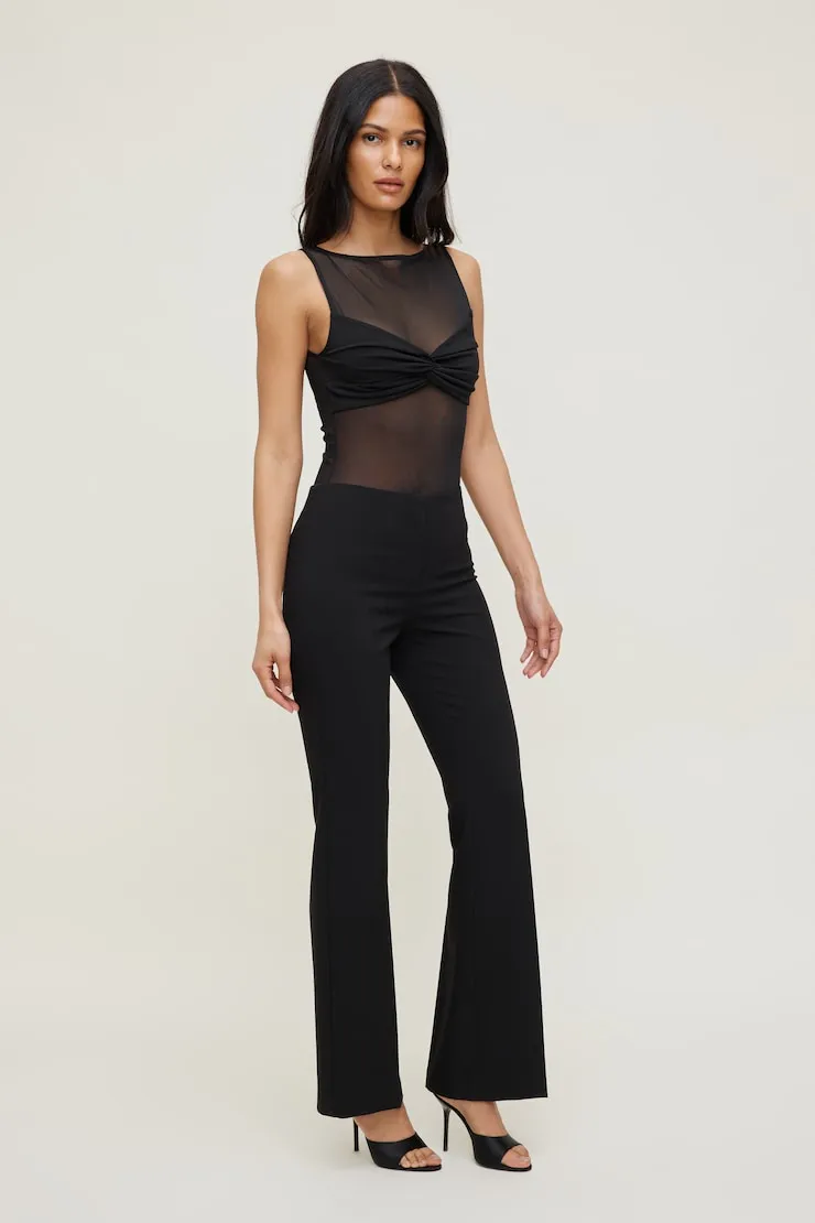 Kai Sheer Mesh Bodysuit - Dynamite - Black - Women Clothing sold by Dynamite product image thumbnail 5