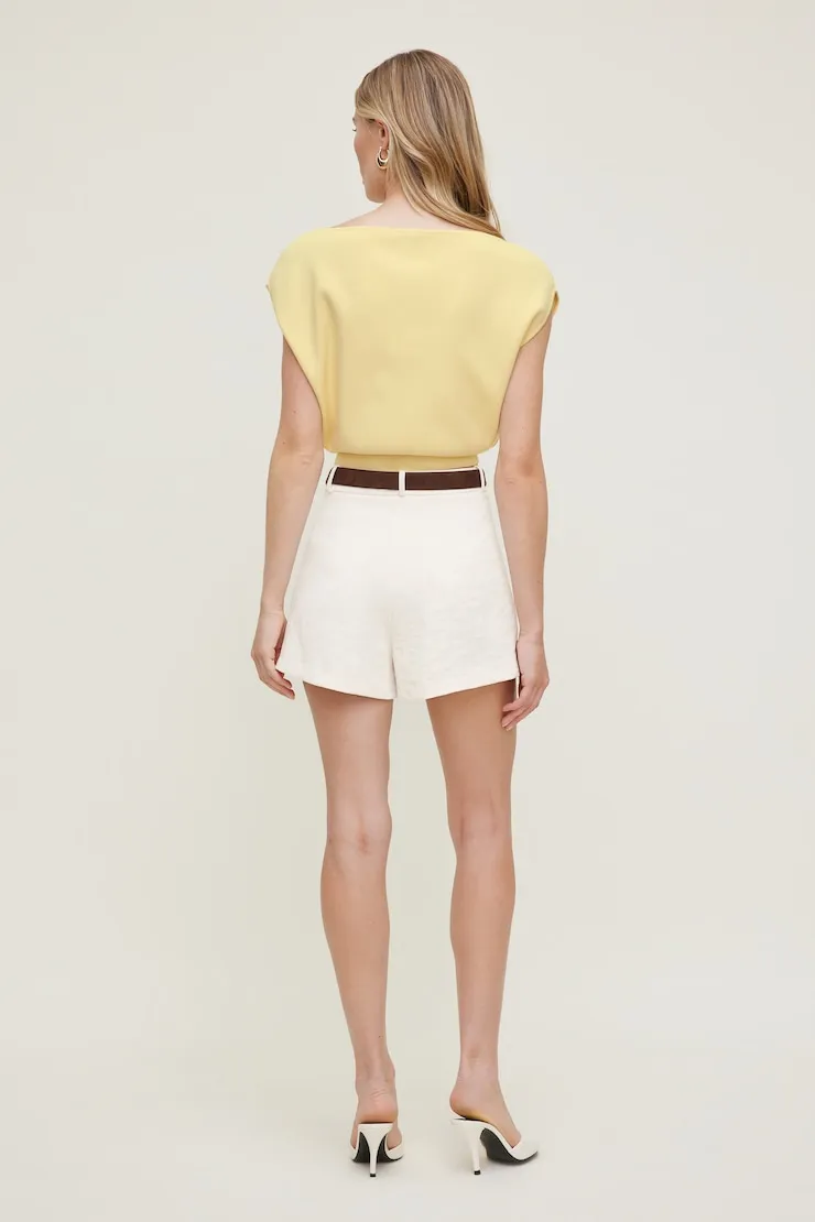 Aria Boat Neck Sweater - Dynamite - Yellow - Women Clothing sold by Dynamite product image thumbnail 4