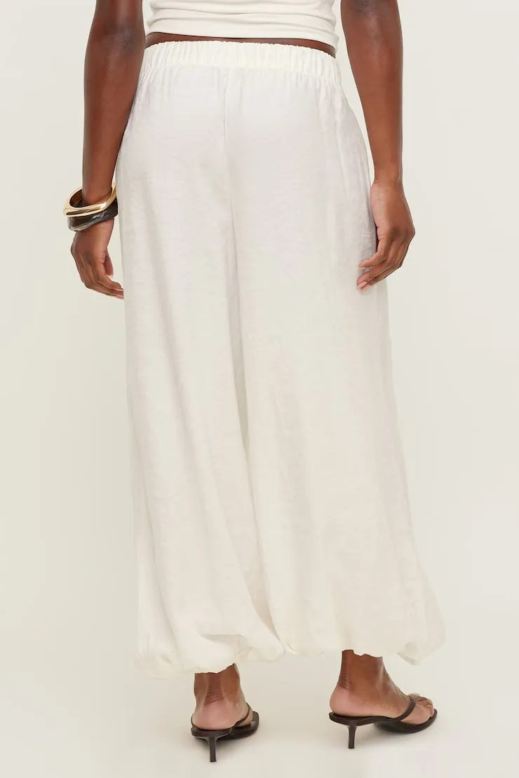 Balloon Pants - Dynamite - White - Women Clothing sold by Dynamite product image thumbnail 5