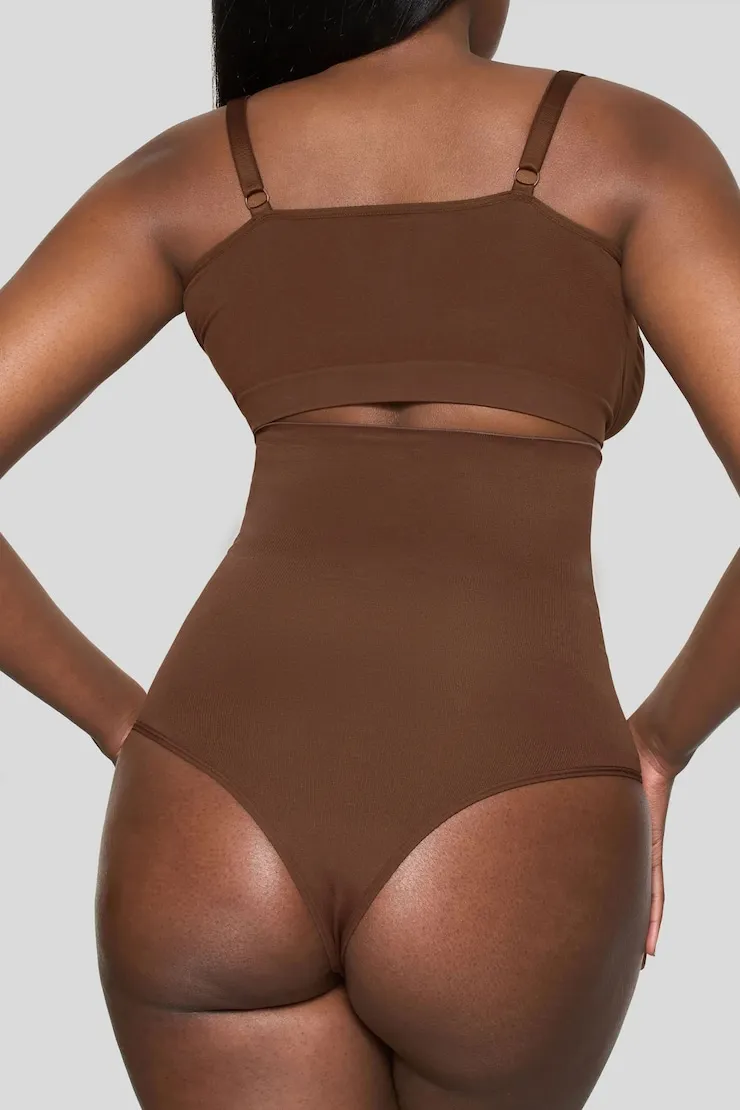 BOOMBA | High-Waisted Shapers - Dynamite - Beige - Women Clothing sold by Dynamite product image thumbnail 2