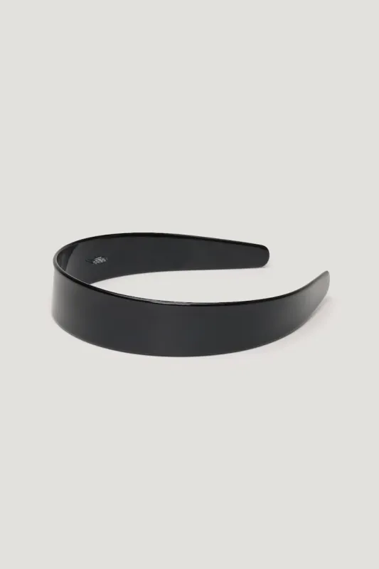 Acetate Headband - Dynamite - Black - Women Clothing made by Dynamite