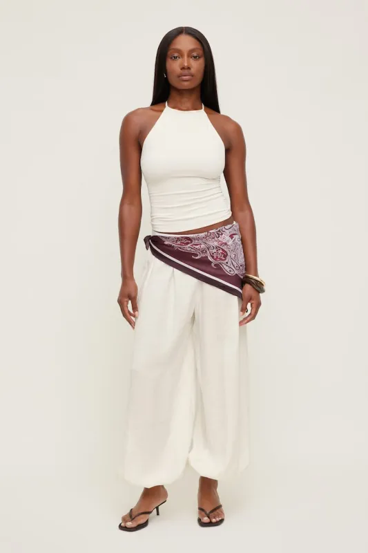 Balloon Pants - Dynamite - White - Women Clothing made by Dynamite