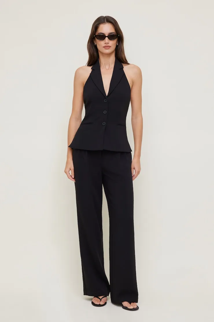 Halter Vest - Dynamite - Black - Women Clothing sold by Dynamite product image thumbnail 4